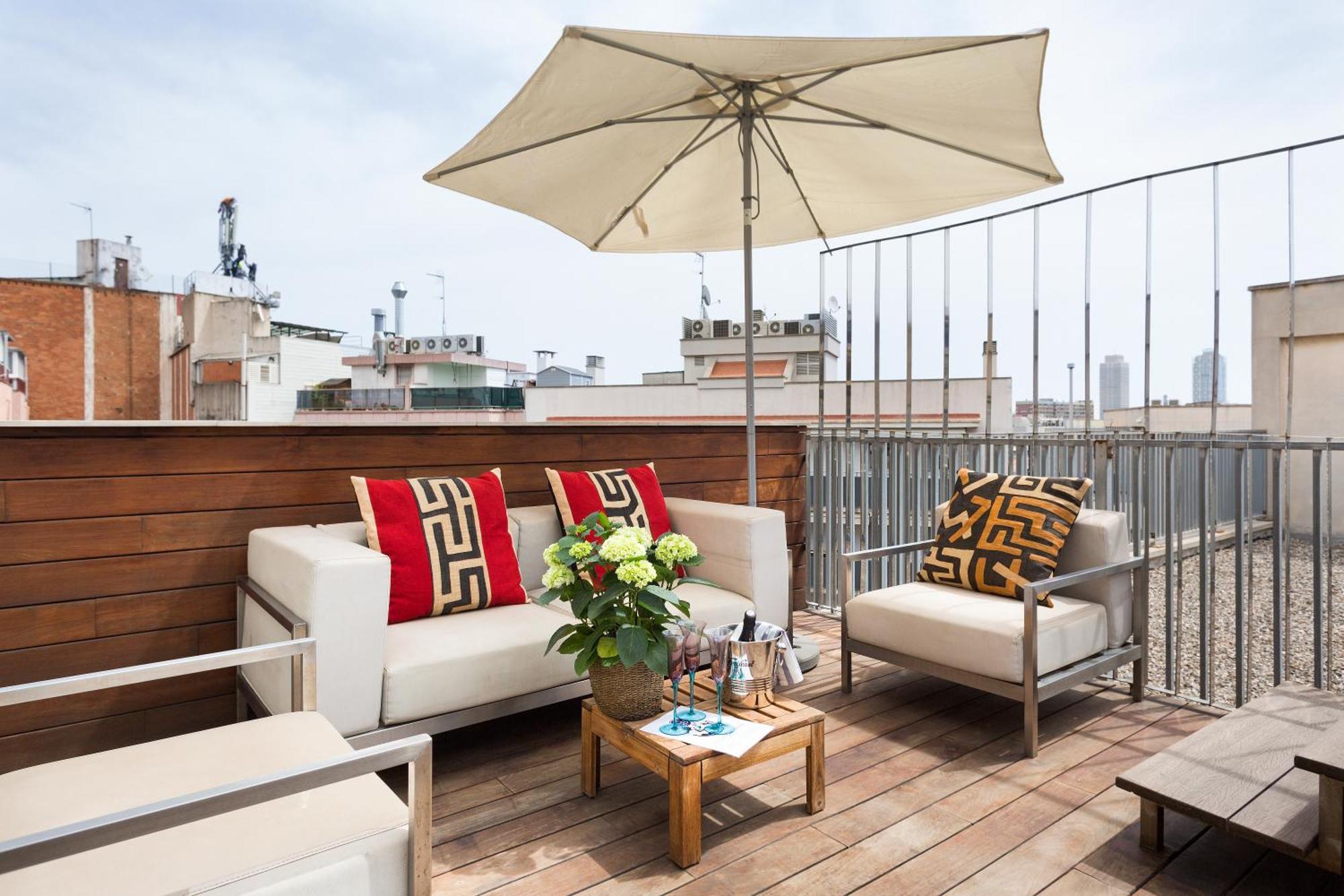 Apartment Barcelona Rentals - Pool Terrace In City Center Pokój zdjęcie