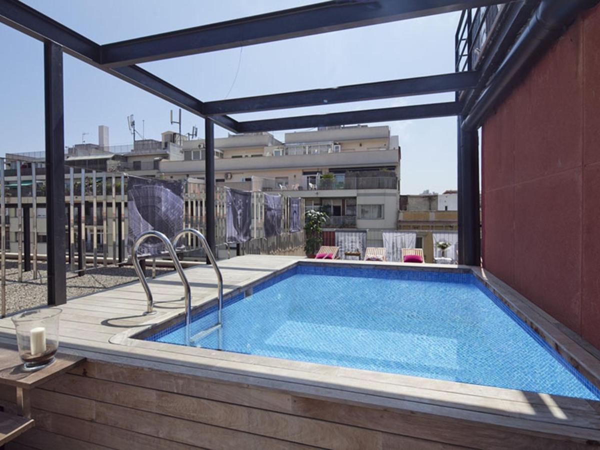 Apartment Barcelona Rentals - Pool Terrace In City Center Zewnętrze zdjęcie